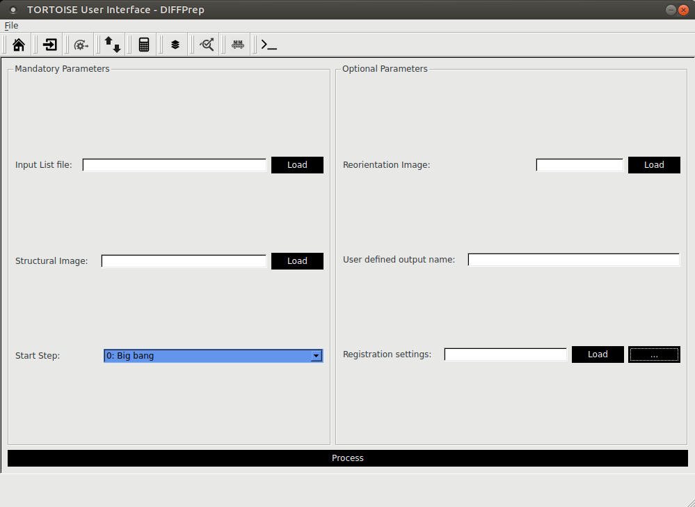 13.2. screenshot of DIFFPrep GUI